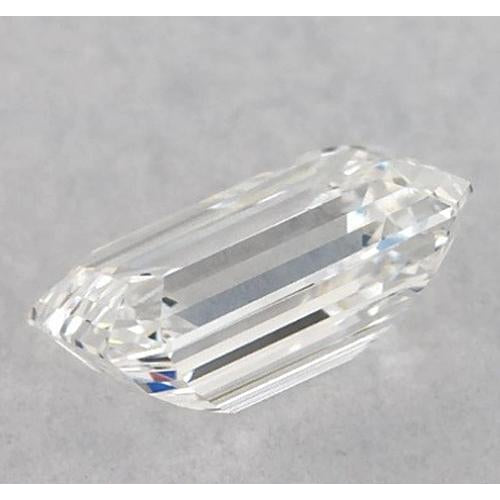 Diamant émeraude 4 carats, taille F, pureté VVS1, très bonne taille