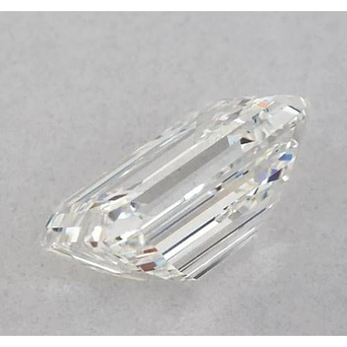 Diamant émeraude 3,5 carats, non serti, couleur F, pureté VVS1, très bonne taille