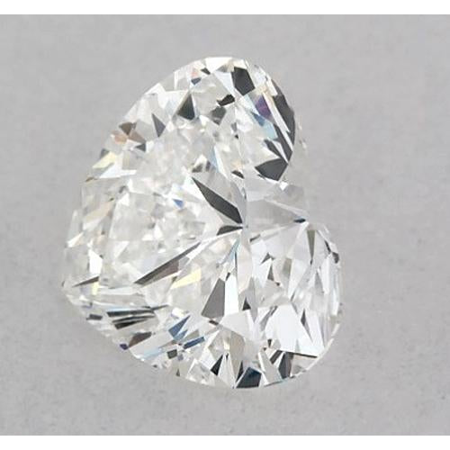 Taille Cœur Brillant bague en Gold – vue de face