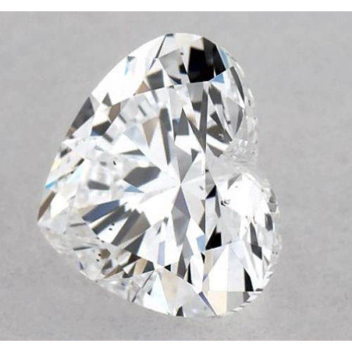 Taille Cœur Diamant bague en Gold – vue de face