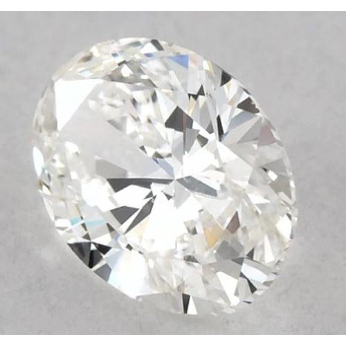 Brillant Taille Ovale Diamant en Vrac en Gold – vue de face