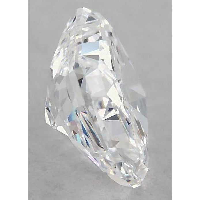 Diamant de 5,5 carats, taille radiant, non serti, couleur F, pureté VS1, très bonne taille