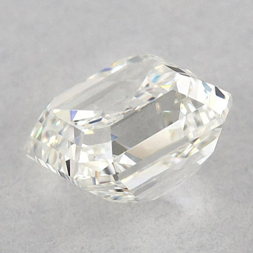 Diamant Asscher 3,75 carats, non serti, couleur F, pureté VVS1, très bonne taille