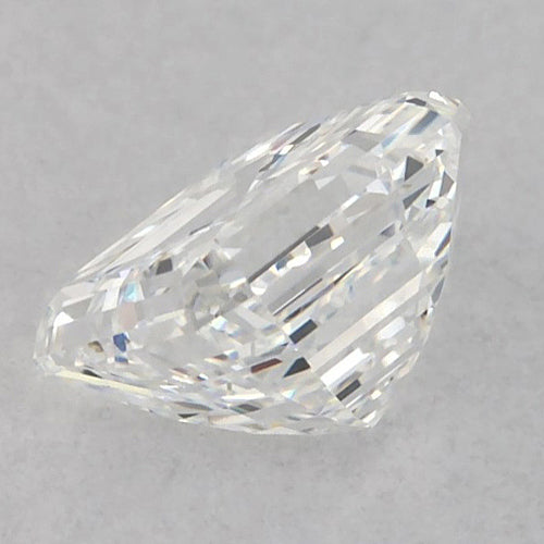 Diamant Asscher 2,75 carats, non serti, couleur F, pureté VVS1, très bonne taille
