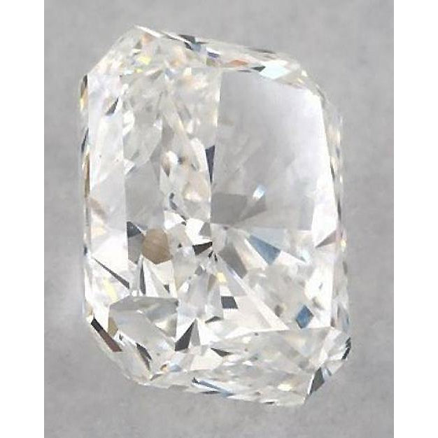 Diamant de 3,75 carats, taille radiant, non serti, couleur F, pureté VS1, très bonne taille