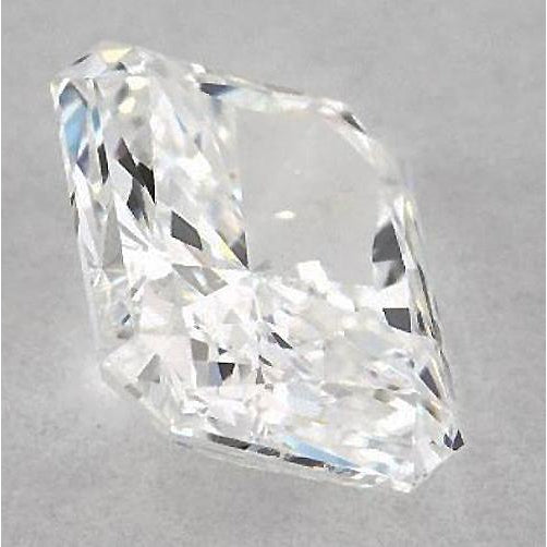 Diamant de 4,75 carats, taille radiant, non serti, couleur F, pureté VS1, très bonne taille