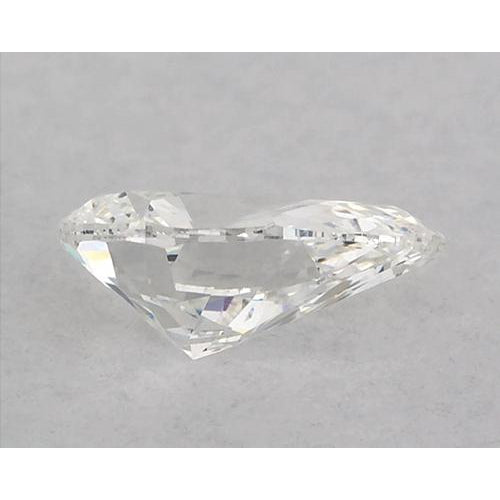 Diamant poire de 3 carats, non serti, couleur F, pureté VVS1, très bonne taille