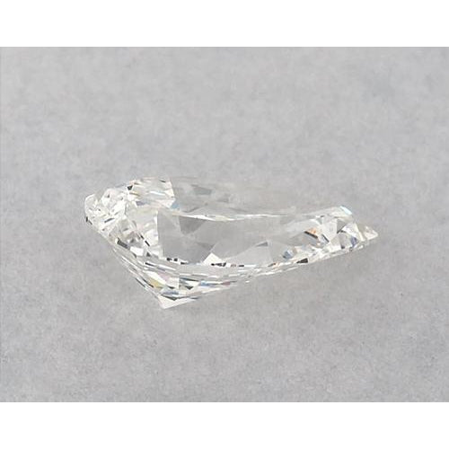 Diamant poire de 1,5 carat, non serti, couleur F, pureté VS1, très bonne taille