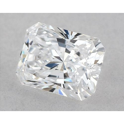 Brillant Radiant Diamant Extrait Loose en Gold – vue de face