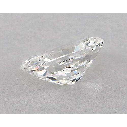 Diamant de 1,75 carat, taille radiant, taille unique, couleur E, pureté VVS1, très bonne taille
