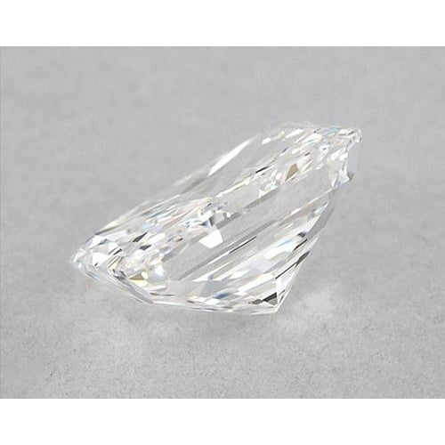 Diamant de 2 carats, taille radiant, non serti, couleur F, pureté VVS1, très bonne taille
