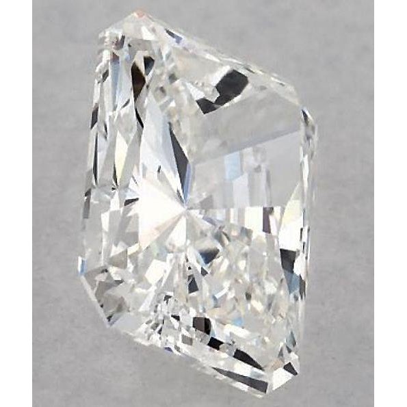 Diamant de 6 carats, taille radiant, non serti, couleur F, pureté VVS1, très bonne taille
