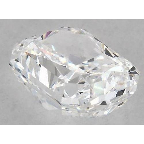 Taille Radiant Brillant bague en Gold – vue de côté
