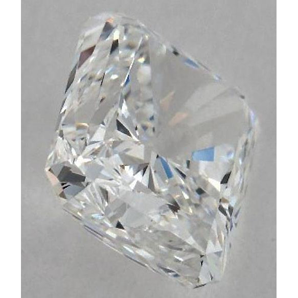 Diamant de 2,5 carats, taille radiant, non serti, couleur F, pureté VS1, très bonne taille