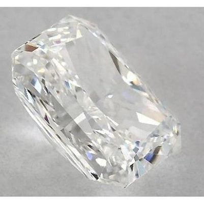 Diamant de 3 carats, taille radiant, non serti, couleur F, pureté VS1, très bonne taille