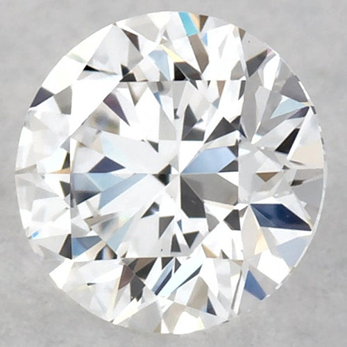 Taille Brillant Diamant bague en Gold – vue de face