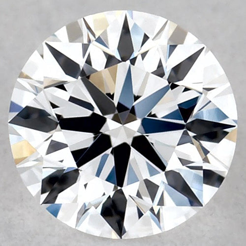 Diamant rond naturel de 4,5 carats, extrait de la terre, couleur E, pureté VVS1, taille excellente, non serti