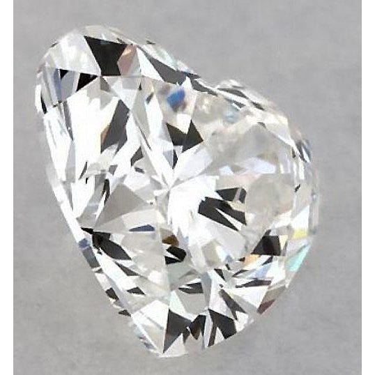 Diamant en forme de cœur de 5,5 carats, pureté E, VS1, très bonne taille