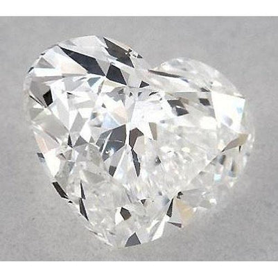 Diamant en forme de cœur de 2,75 carats, non serti, couleur F, pureté VS1, très bonne taille