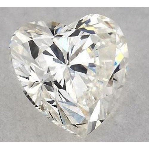 Diamant en forme de cœur de 2,75 carats, non serti, couleur F, pureté VVS2, très bonne taille