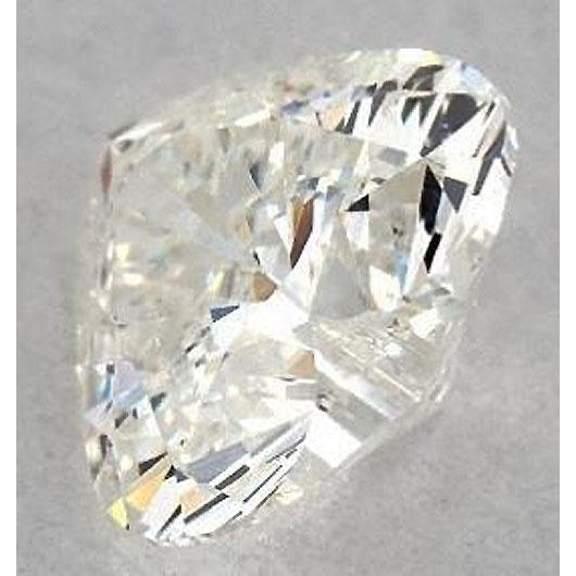 Forme Cœur Brillant bague en Gold – vue de face