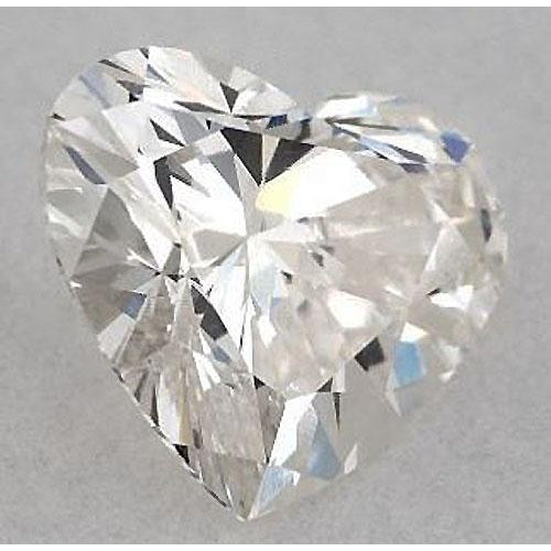 Diamant en forme de cœur de 4,75 carats, taille unique, couleur E, pureté VVS1, très bonne taille