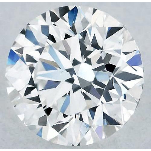 Diamant rond de 3,25 carats, pureté F, qualité VVS1, taille excellente.