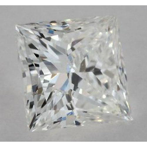 Diamant taille princesse 5 carats, pureté F, VVS1, excellente taille