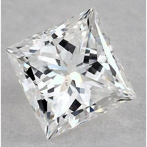 Diamant taille princesse 5 carats, pureté F, qualité VS1, excellente taille