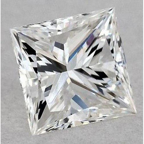 Diamant taille princesse 6 carats, pureté F, VVS1, excellente taille