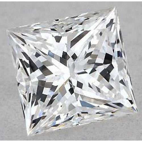 Diamant taille princesse 6 carats, pureté E, qualité VS1, excellente taille