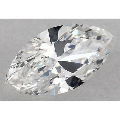 Brillant Taille Marquise Diamant en Vrac en Gold – vue de face