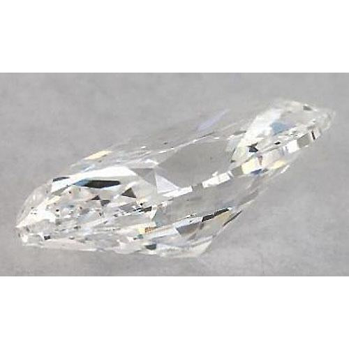 Diamant taille marquise, 4,25 carats, non serti, F, VVS1, très bonne taille