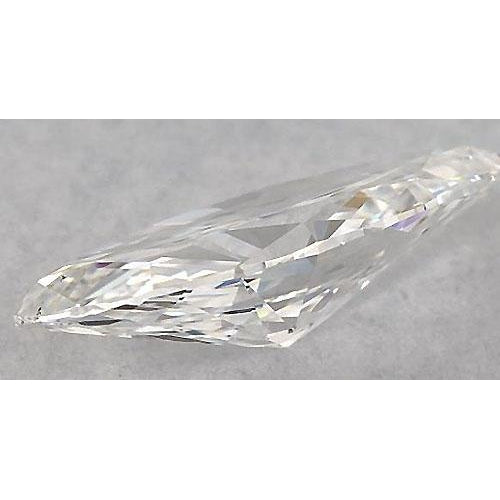Diamant marquise de 1,5 carat, non serti, couleur F, pureté VVS1, très bonne taille