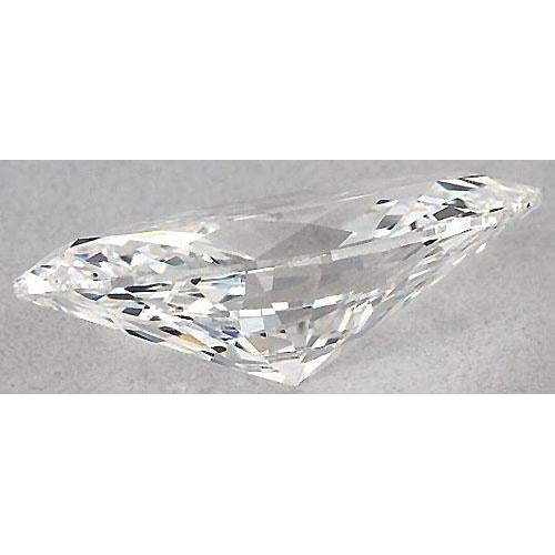 Diamant marquise de 5 carats, non serti, couleur F, pureté VVS1, très bonne taille