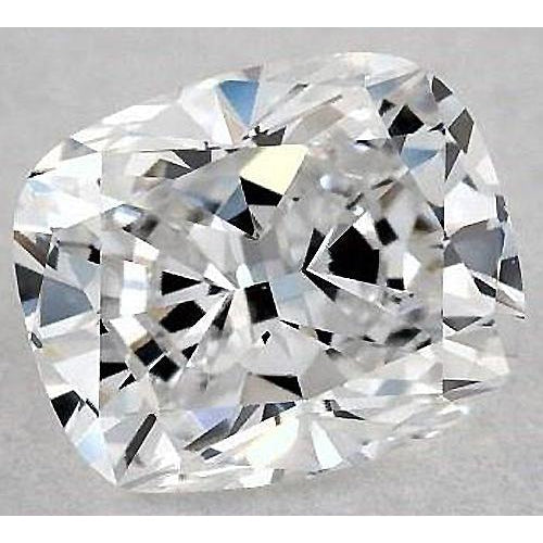 Diamant coussin de 2,25 carats, pureté F, VVS1, taille excellente