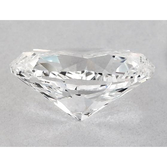 Diamant ovale de 3,25 carats, non serti, couleur F, pureté VS1, très bonne taille