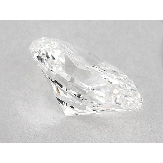 Ovale Diamant Fin bague en Gold – vue de face