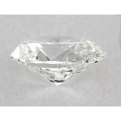 Diamant ovale de 3 carats, non serti, couleur F, pureté VS1, très bonne taille