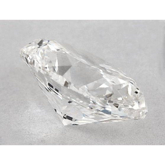 Diamant ovale de 6 carats, non serti, couleur F, pureté VVS1, très bonne taille