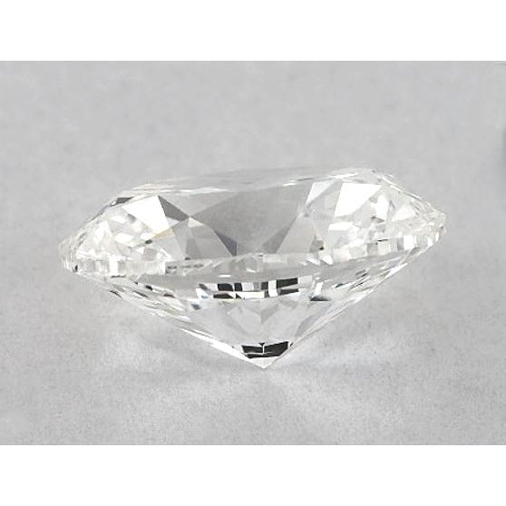 Diamant ovale de 3,75 carats, non serti, couleur F, pureté VS1, très bonne taille