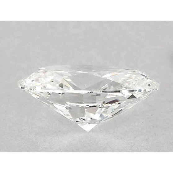 Diamant ovale de 2,25 carats, taille E, pureté VVS1 (Très Bonne).