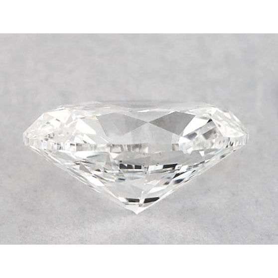 Diamant ovale de 5 carats, non serti, couleur E, pureté VS1, très bonne taille