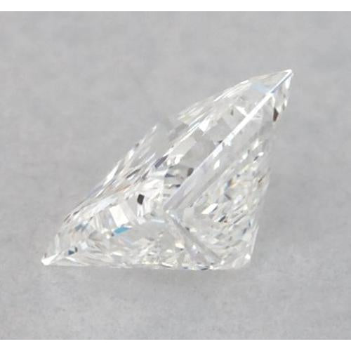 Diamant princesse 2,5 carats, non serti, couleur F, pureté VVS1, excellente taille