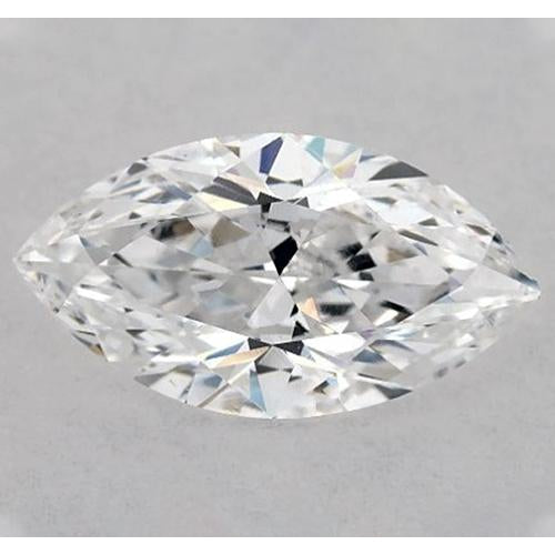 Diamant Certifié Loose Gold avec Brillant – vue de face