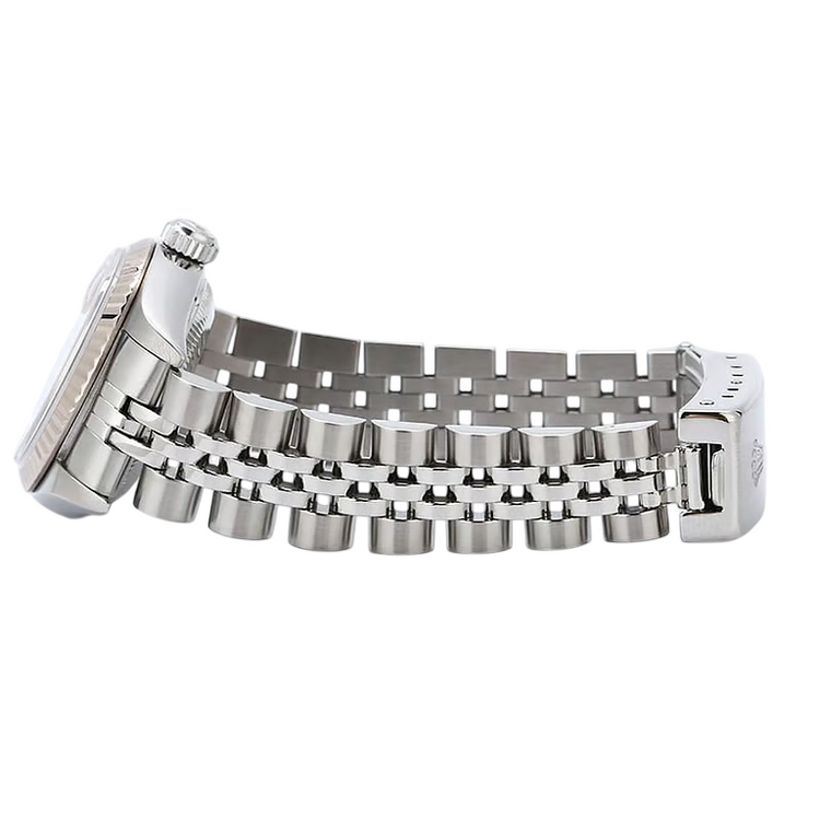 MONTRE ROLEX DAME SAUMON CADRAN ROMAIN