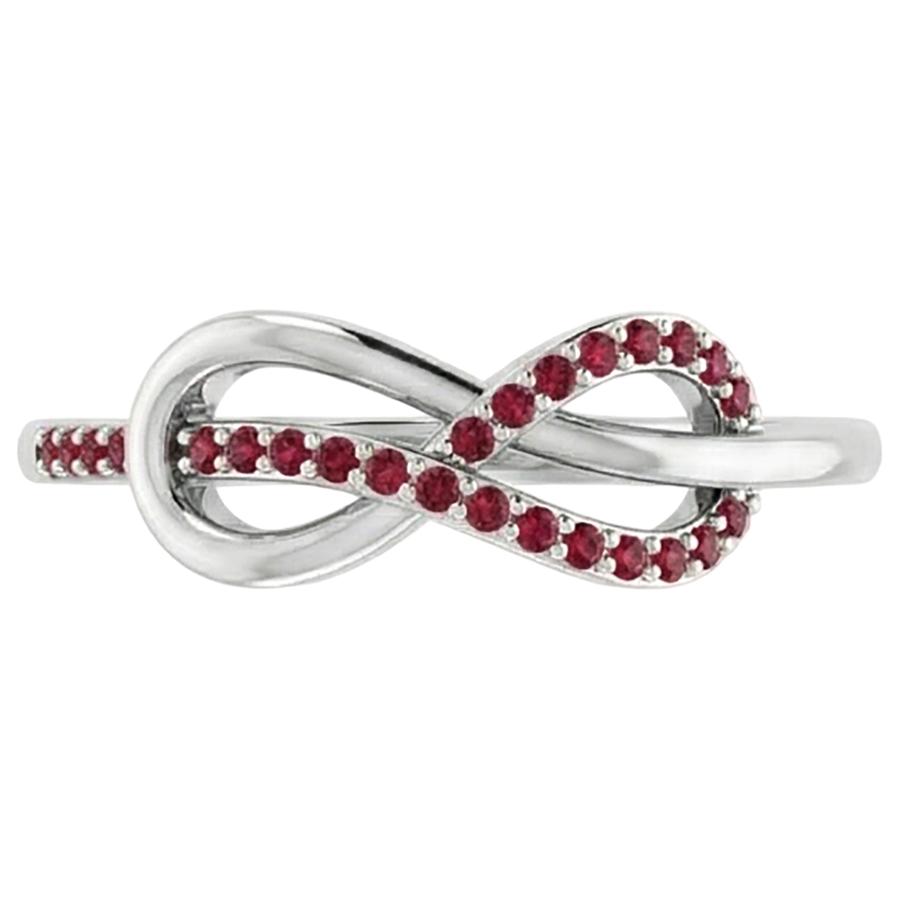 naturel round diamant 0.50carats alliance vue de dessus