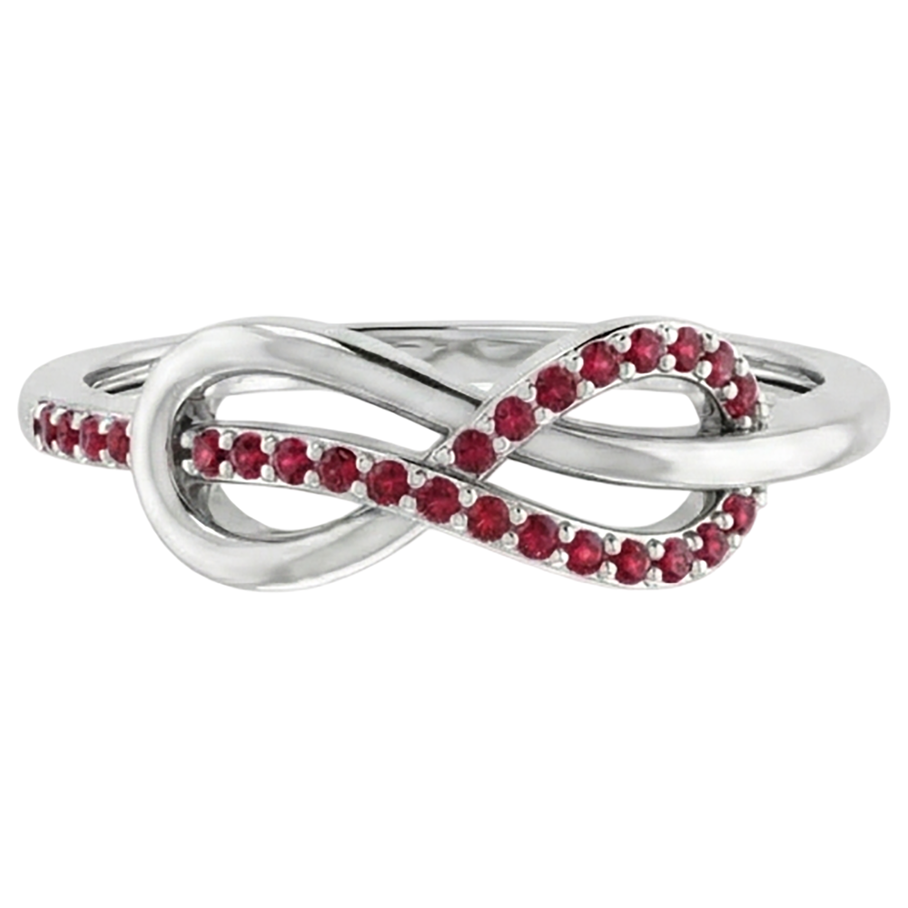 naturel round diamant 0.50carats alliance sur blanc