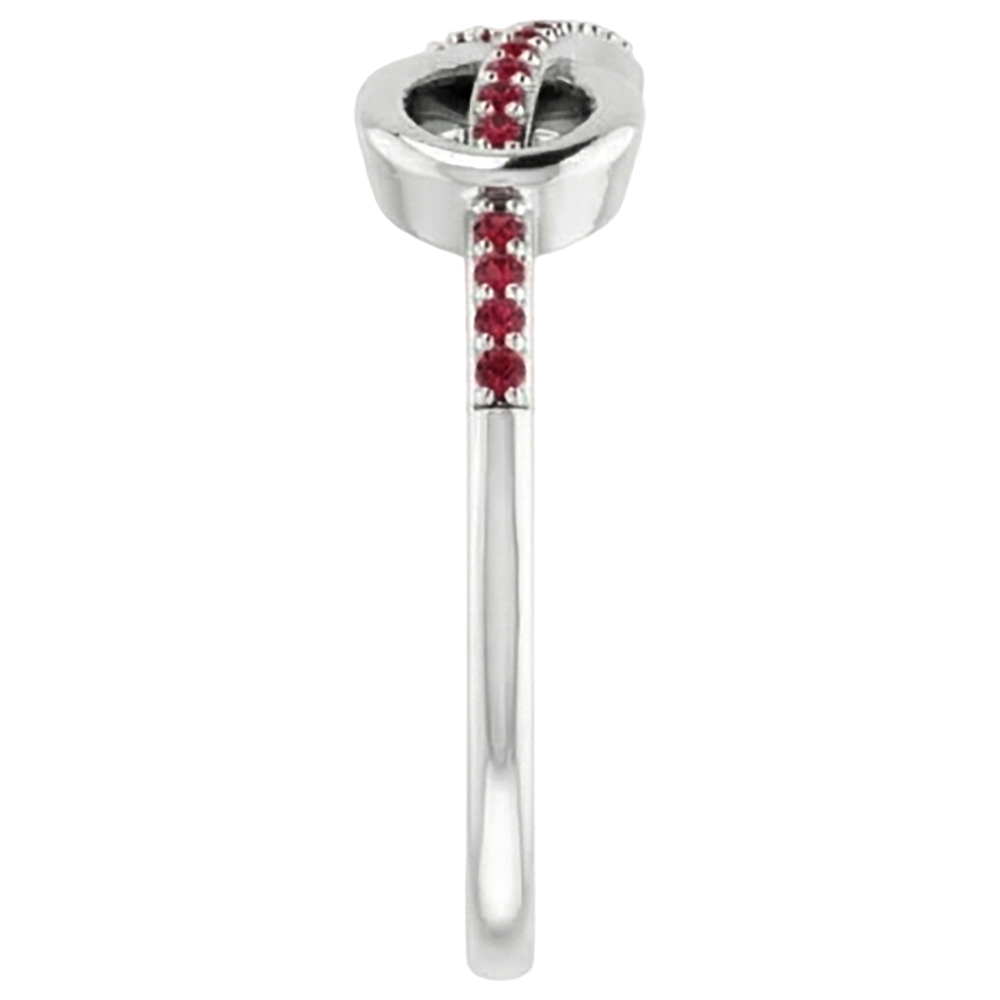 naturel round diamant 0.50carats alliance trois quarts