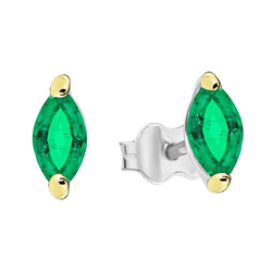 Émeraude Colombienne GIA Certifié Gemstone Earring – 2 carats en